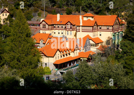 Australien, New South Wales, Blue Mountains, Jenolan Caves Höhlen Haus. Stockfoto