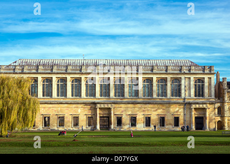 Wren Library, Trinity College, Universität Cambridge, England. Stockfoto