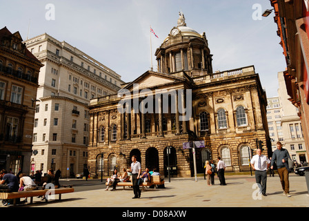 Liverpool Town Hall befindet sich an der Kreuzung von Dale & Schloss Straßen. Stockfoto