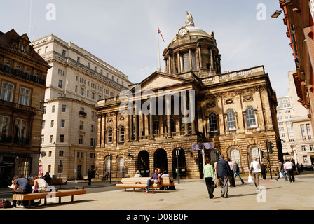 Liverpool Town Hall befindet sich an der Kreuzung von Dale & Schloss Straßen. Stockfoto