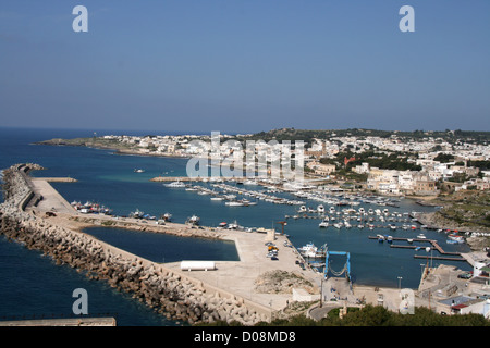 Capo Santa Maria di Leuca, Apulien, Süditalien Stockfoto