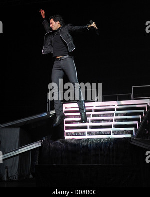 Chayanne führt im "Hard Rock Live" hielt die Seminole Hard Rock Hotel und Casino Hollywood, Florida - 19.11.10 Stockfoto