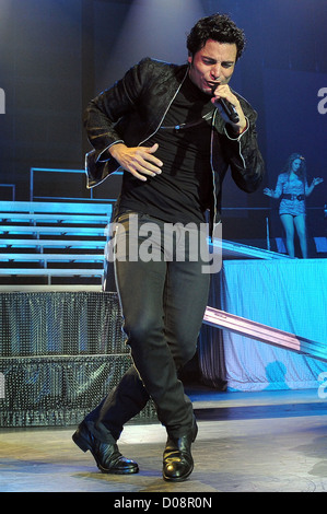 Chayanne führt im "Hard Rock Live" hielt die Seminole Hard Rock Hotel und Casino Hollywood, Florida - 19.11.10 Stockfoto