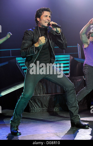 Chayanne führt im "Hard Rock Live" statt im Semile Hard Rock Hotel und Casi Hollywood, Florida - 19.11.10 Stockfoto