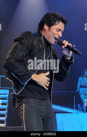 Chayanne führt im "Hard Rock Live" hielt die Seminole Hard Rock Hotel und Casino Hollywood, Florida - 19.11.10 Stockfoto