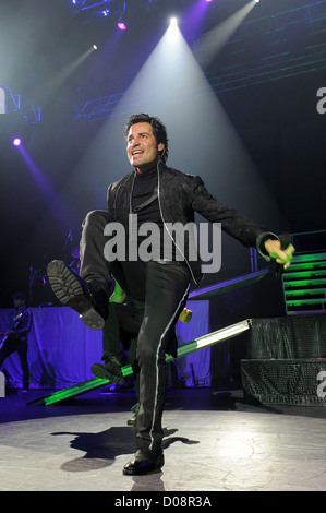 Chayanne führt im "Hard Rock Live" statt im Semile Hard Rock Hotel und Casi Hollywood, Florida Stockfoto