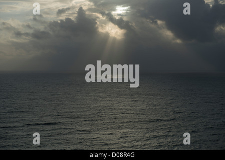 Atlantik in der Bretagne/Frankreich Stockfoto