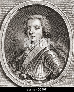 Louis, Dauphin von Frankreich, 1729 –1765. Einziger überlebender Sohn des Königs Louis XV. Stockfoto