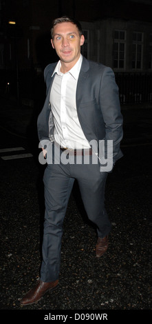 Gast, der Vielzahl Club Showbiz Awards 2010outside Ankünfte London, England Stockfoto