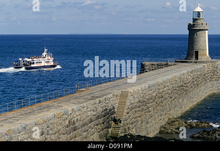 Castle Cornet, Guernsey; Kanalinseln Stockfoto