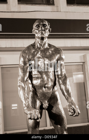 Jean d'Aire Skulptur von Auguste Rodin Stockfoto