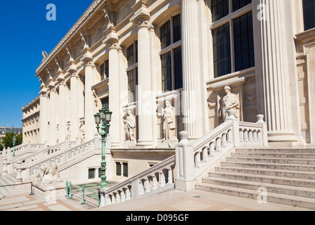 Palais de Justice Rue de Harley Ille De La Cité Paris Frankreich EU Europa Stockfoto