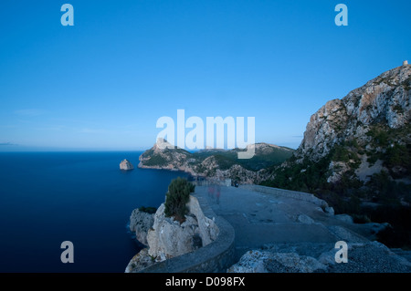 Mirador des Colomer, Cap de Formentor, Mallorca, Spanien Stockfoto