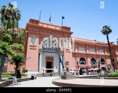 Das ägyptische Museum, Kairo, Ägypten Stockfoto