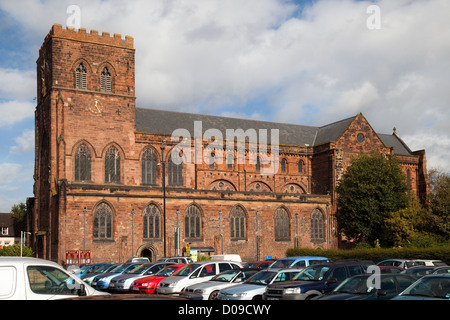 Abtei von Shrewsbury, ein 11. Jahrhundert ehemaligen Benediktinerkloster, Shropshire UK Stockfoto