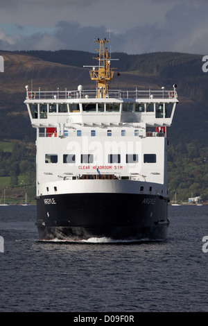 MV-Argyle nähert sich Rothesay Stockfoto