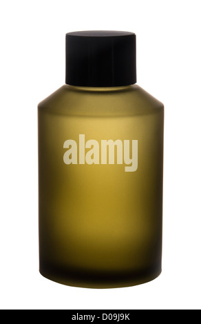 Medizin / kosmetische Flasche isoliert auf weiss Stockfoto