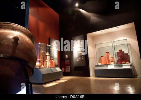 Museo De Sitio - Teotihuacan-Museum in Mexiko Stockfoto