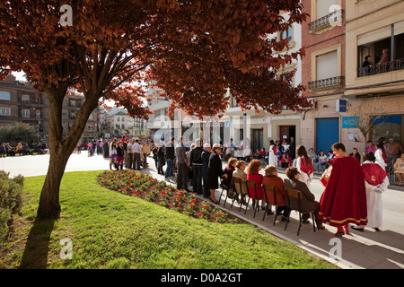 Karwoche Baena Cordoba Andalusien Spanien Semana Santa Baena Córdoba Andalucía España Stockfoto