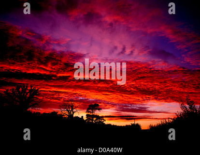 Sky Himmel, Wolken Sonnenuntergang Stockfoto