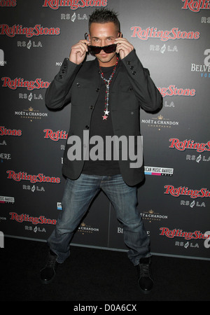 Mike Sorrentino aka Tha Situation 2010 American Music Awards (AMAs) Afterparty gehostet vom Rolling Stone Magazine statt Rolling Stockfoto