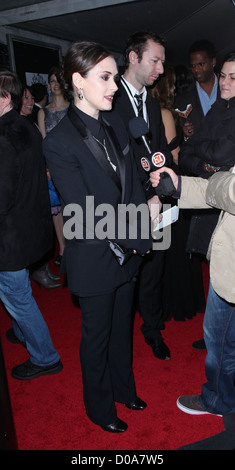 Winona Ryder-New-York-premiere von "Black Swan" im Ziegfeld Theatre - Ankunft New York City, USA - 30.11.10 statt Stockfoto