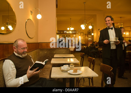Österreich, Wien 1, Stallburggasse 2, Cafe Bräunerhof, Stockfoto