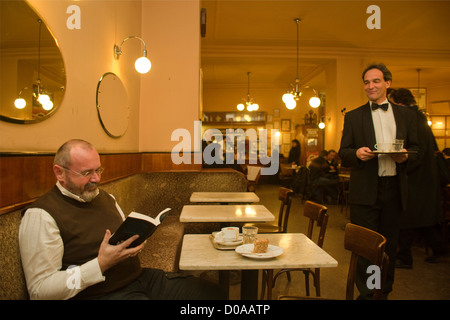 Österreich, Wien 1, Stallburggasse 2, Cafe Bräunerhof, Stockfoto