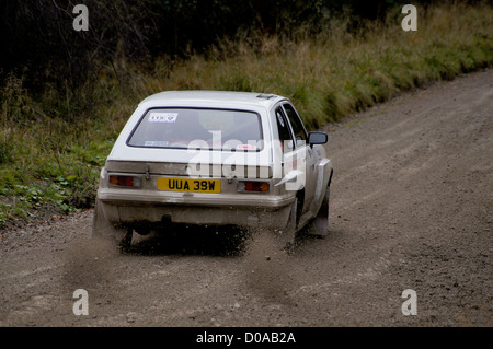 Malton Wald Rallye, November 2012. Cropton Bühne Stockfoto