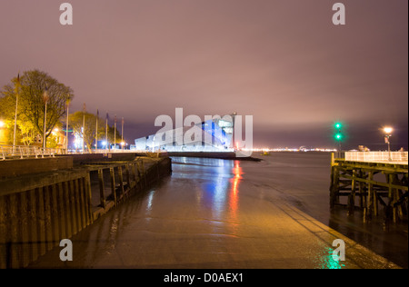 Das tiefe Aquarium in Hull Stockfoto