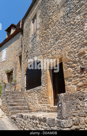 Limeuil, einem hübschen Dorf in der Dordogne-Region von Frankreich Stockfoto