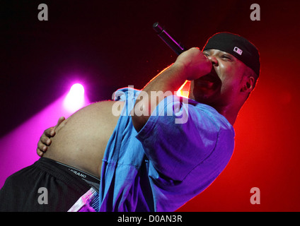 Vincent Mason von De La Soul durchführen live in Konzert in Adelaide Entertainment Centre Australien - 08.12.10 Stockfoto