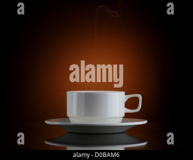 Becher Kaffee, Tee Stockfoto