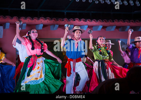 Mexikanische traditionelle Folk, Tanz, Puerto Vallarta, Jalisco, Mexiko Stockfoto