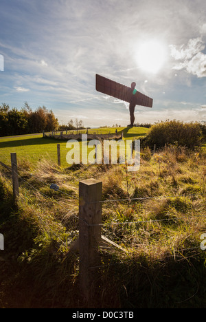 Winkel des Nordens. Gateshead, Tyne and Wear, Northumberland, England, Vereinigtes Königreich. Europa. Stockfoto