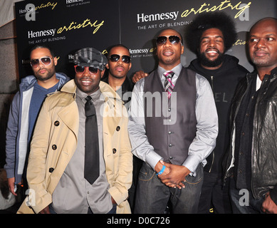 Die Wurzeln der 5. jährlichen Hennessy Artistry Tour - Ankunft New York City, USA - 14.10.10 Stockfoto