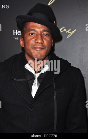 Q-Tip der 5. jährlichen Hennessy Artistry Tour - Ankunft New York City, USA - 14.10.10 Stockfoto