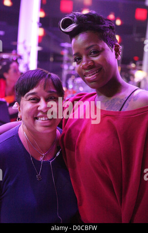 Kim Burse und Fantasia schwarze Girls Rock! Generalprobe am Paradies-Theater New York City, niedriger5 Stockfoto