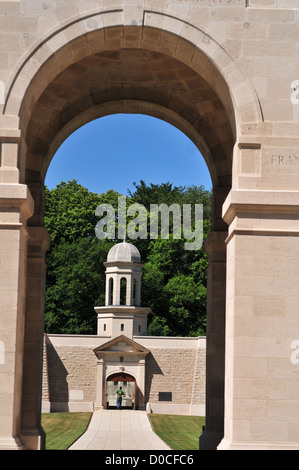 SOUTH AFRICAN MEMORIAL NATIONALMUSEUM GEWIDMET SÜDAFRIKANISCHE SOLDATEN KÄMPFTEN IN SOMME 1916 BEFINDET SICH IM BOIS DELVILLE Stockfoto