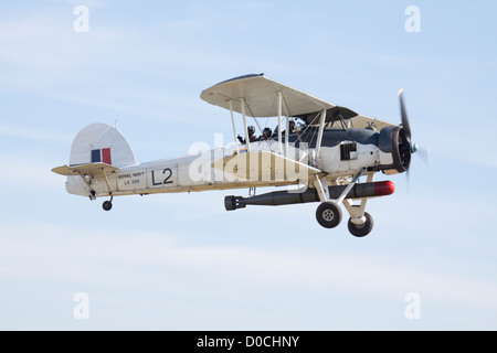 LS 326 Fairey Swordfish Torpedobomber Bereit zum Abheben Stockfoto