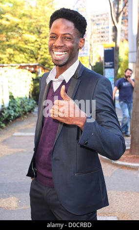 John Adeleye außerhalb der ITV Studios London, England - 25.10.10 Stockfoto