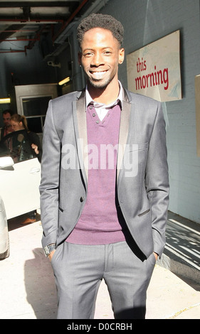 John Adeleye außerhalb der ITV Studios London, England - 25.10.10 Stockfoto