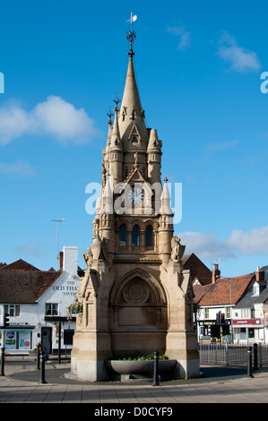 Die amerikanische Brunnen, Stratford Warwickshire, England, UK Stockfoto