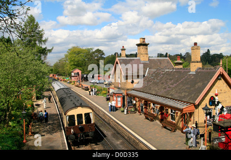 Severn Valley Railway Station Arley Worcestershire England UK Stockfoto