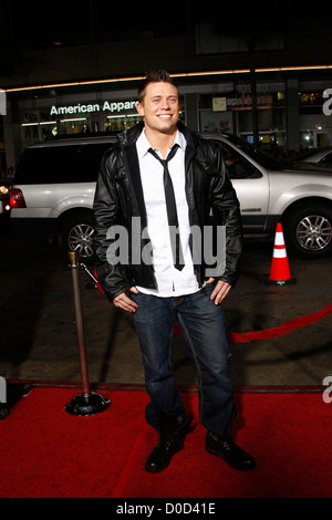 Mike "The Miz" Mizanin (WWE-Superstar) Los Angeles Premiere von "Jackass 3D" in der Graumans Chinese Theatre - Ankünfte Stockfoto