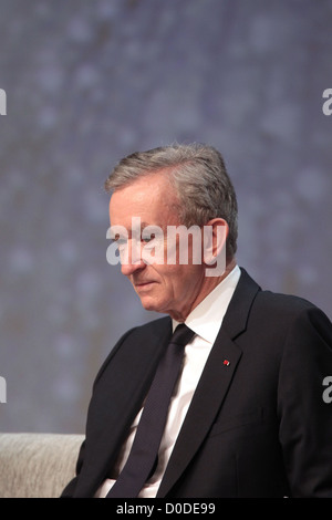 BERNARD ARNAULT CEO DER GRUPPE LVMH LOUIS VUITTON MOET HENNESSY ORDENTLICHEN HAUPTVERSAMMLUNG Stockfoto