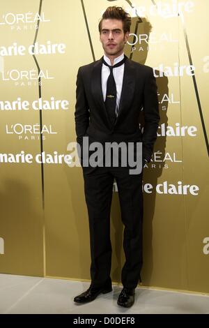 22. November 2012 - Madrid, Spanien - Jon Kortajarena besucht Marie Claire Prix De La Moda Awards 2012 im französischen Botschaft am 22. November 2012 in Madrid, Spanien. (Bild Kredit: Jack Abuin/ZUMAPRESS.com ©) Stockfoto