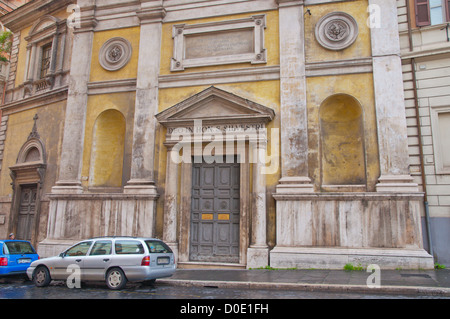 Chiesa di San Silvestro al Quirinale Kirche zentrale Rom Latium Region Italien Mitteleuropa Stockfoto