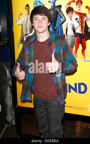 Dylan Minnette Los Angeles-premiere von "Megamind" auf Manns Chinese Theater Los Angeles, Kalifornien - 30.10.10 Stockfoto