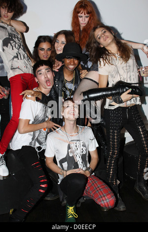 Modelle Prinz Peter präsentiert den "15 Minutes of Fame" in SoHo New York City, USA - 08.09.10 Stockfoto